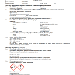 Gipsar Uni – gładź szpachlowa do wnętrz Atlas - obrazek 2