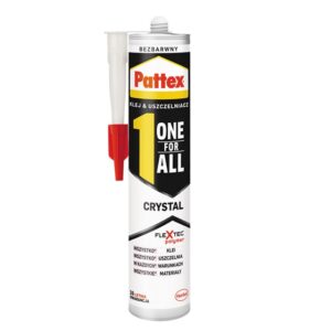 Pattex One For All Crystal – uniwersalny klej montażowy - obrazek 1