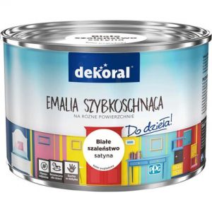 Emalia szybkoschnąca Dekoral do różnych powierzchni