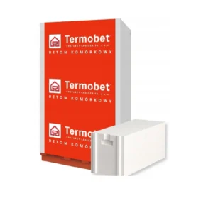 Bloczek z betonu komórkowego Termobet 24 cm P+W klasa 600